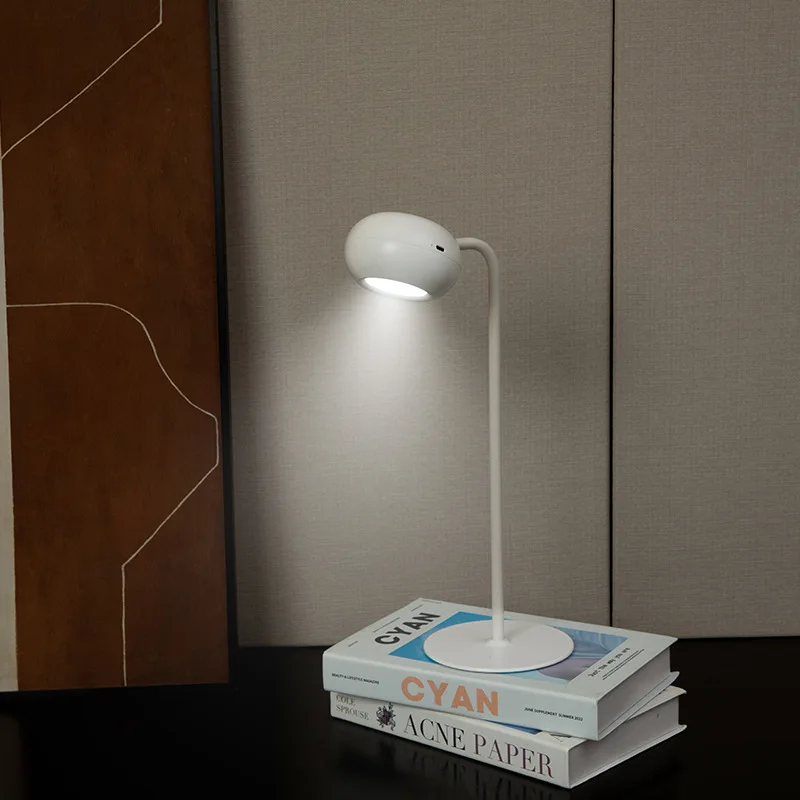 

Minimalism Student Study Eye Protection LED Desk Lamp 360 ° Adjustment Three Level Dimming Magnetic Attraction Table Lamp Lights