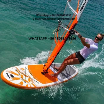 Stock Russian Professional Sail Windsurf Board Surfing Inflatable sup Board Surfboard with Accessory