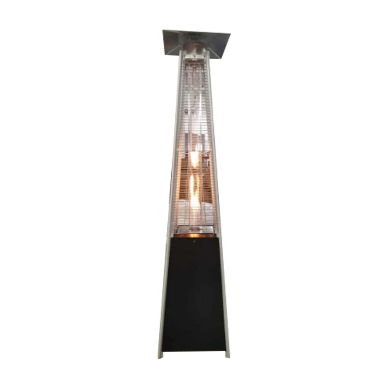 High Efficiency Indoor Outdoor Camping Standing Tower Heater Pyramid Flame Patio Portable Natural Gas Heater