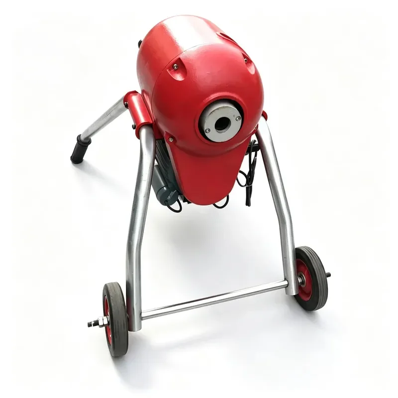 Underground Sewer Dredging Machine Electric Drain Cleaner for Removing Grease Root Hair Debris Pipe Blockages