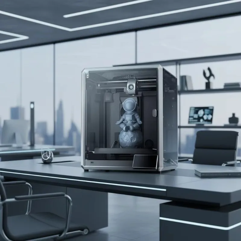 3D Printer for Home Use K1 Max Large Size Printing High Speed High Precision Fully Automatic No Leveling Required.