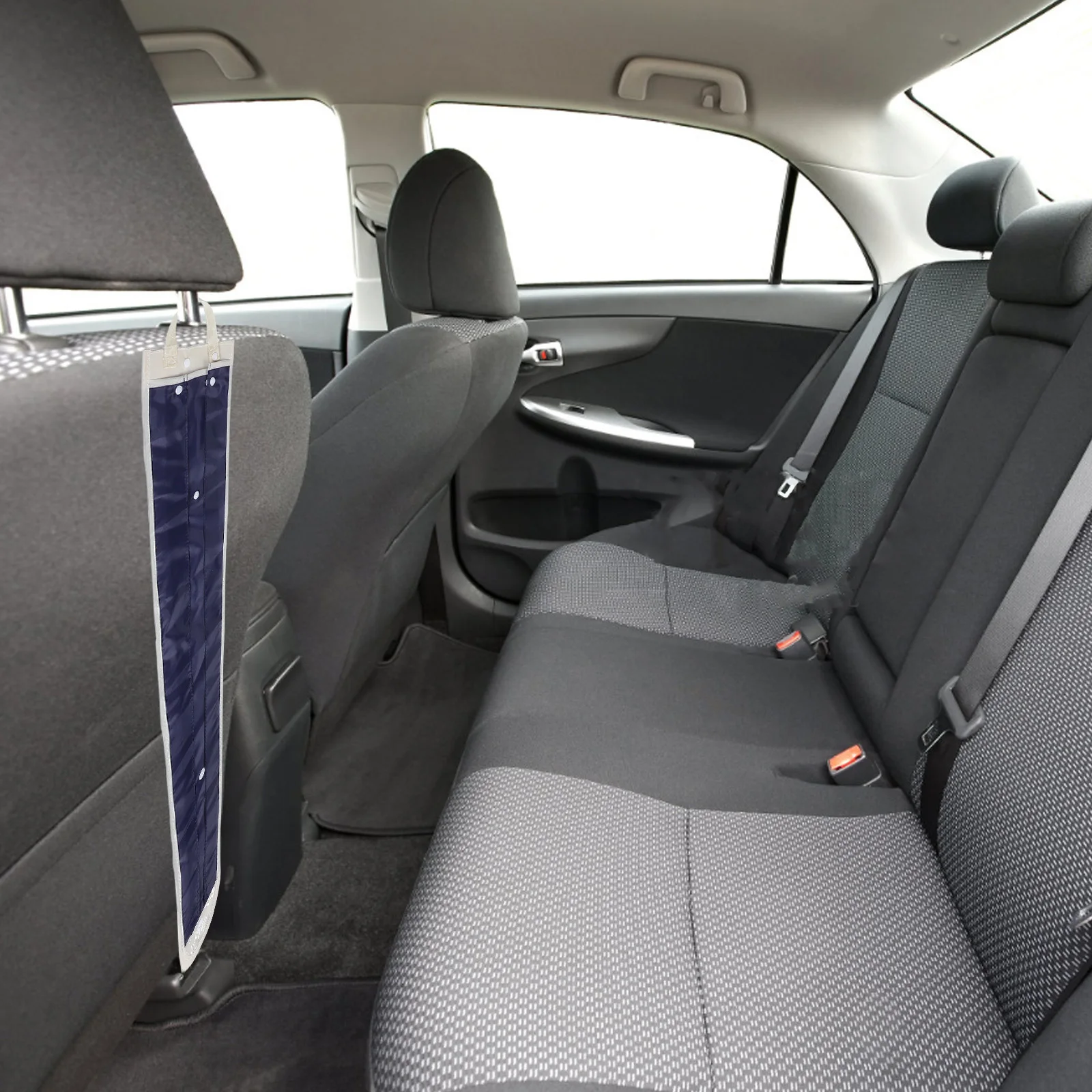 

2pcs Umbrella Storage Bag Waterproof Polyester Hanging Back Seat Organizer For Suv Spacesaving Family-Friendly Car Seat Storage