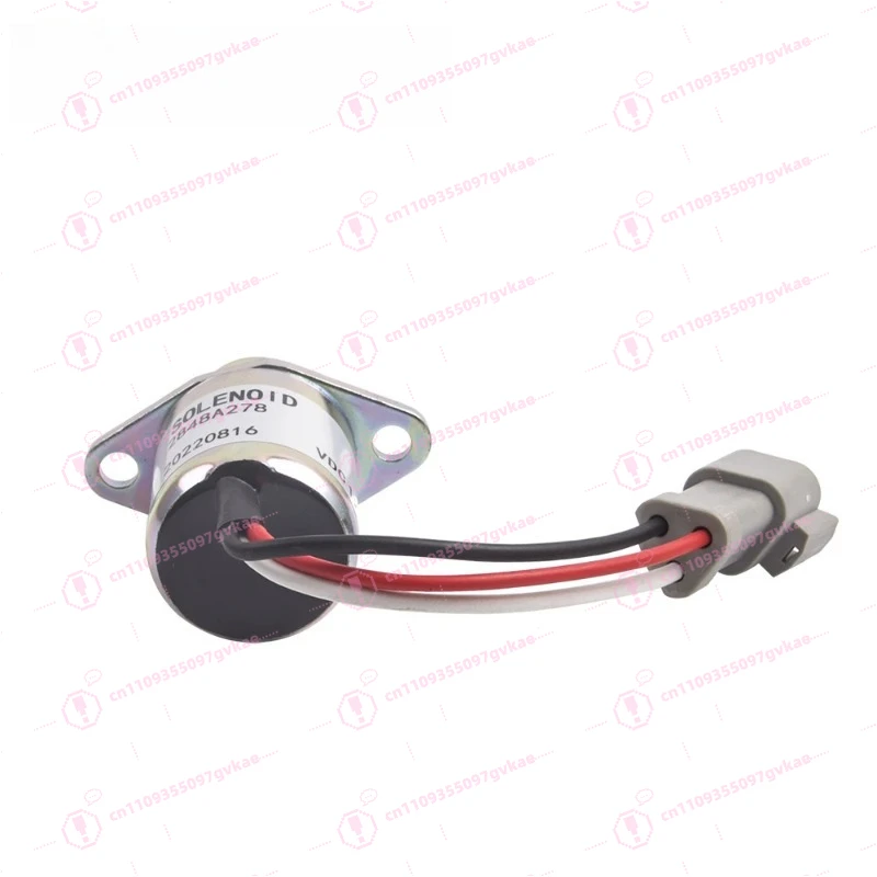 2848A278 Diesel Generator Engine Fuel Stop Solenoid Actuator Kill Switch