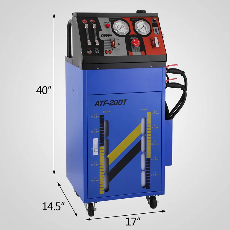 DC12V New Transmission Cleaning And Oil Change Machine Auto Automatic 220V Transmission Fluid Oil Flush Cleaning Machine