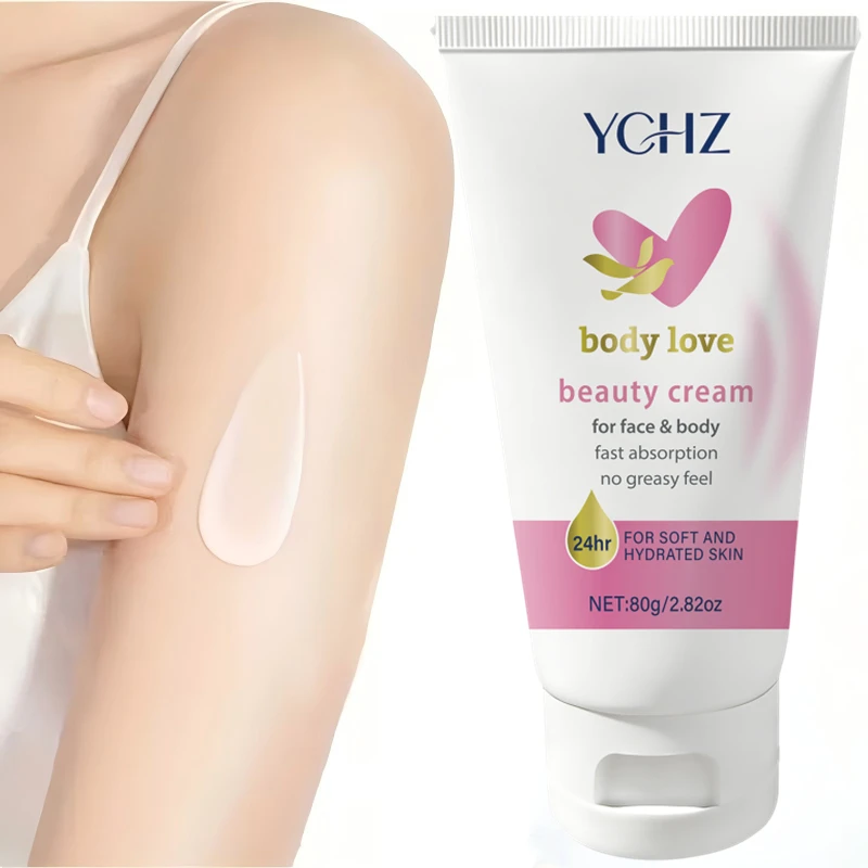 Body Lotion, Moisturizing Lotion, Suitable for Dry Skin on the Abdomen, Arms, and Legs, 24-Hour Effective Hydration Without a Greasy Feel, Contains a Rich Rose Fragrance, a Must-Have Moisturizing Body Lotion for Dates - 80g