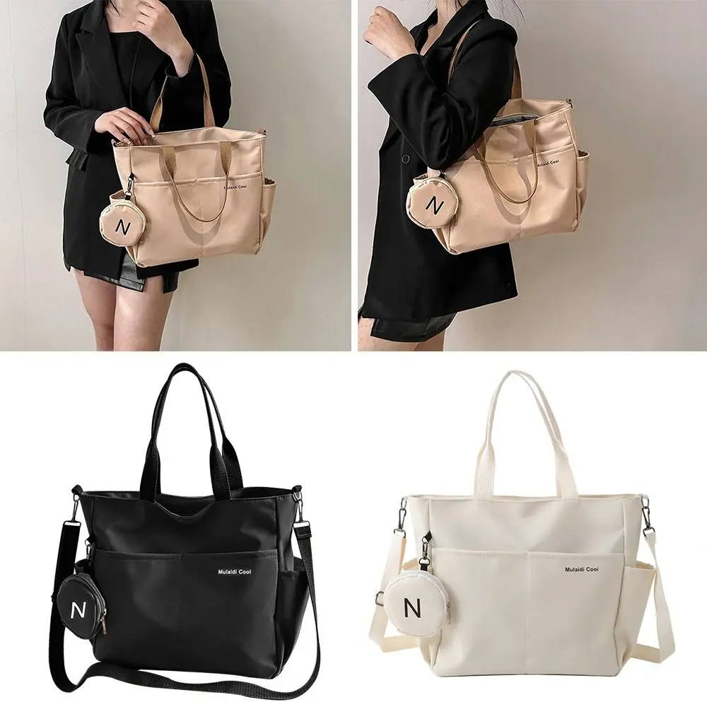 

Creative Oxford Cloth Shoulder Bags Waterproof Large Capacity Crossbody Bags Casual Vintage Messenger Bag Women