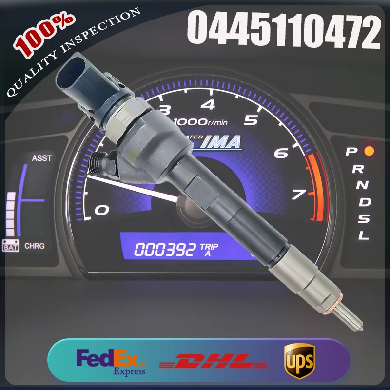 

Common Rail Injector for Audi A1 A3 Seat Leon 1.6 Engine 0445110472 0986435259 04L130277A - Automotive Parts Replacement
