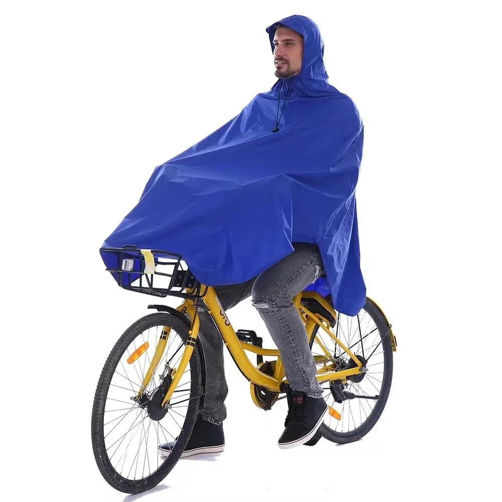 Raincoat,Motorcycle Bicycle Hooded Rainwear,Cycling Rain Poncho,Rain Cape Poncho,Hooded Windproof Rain Coat,Moto Scooter Cover