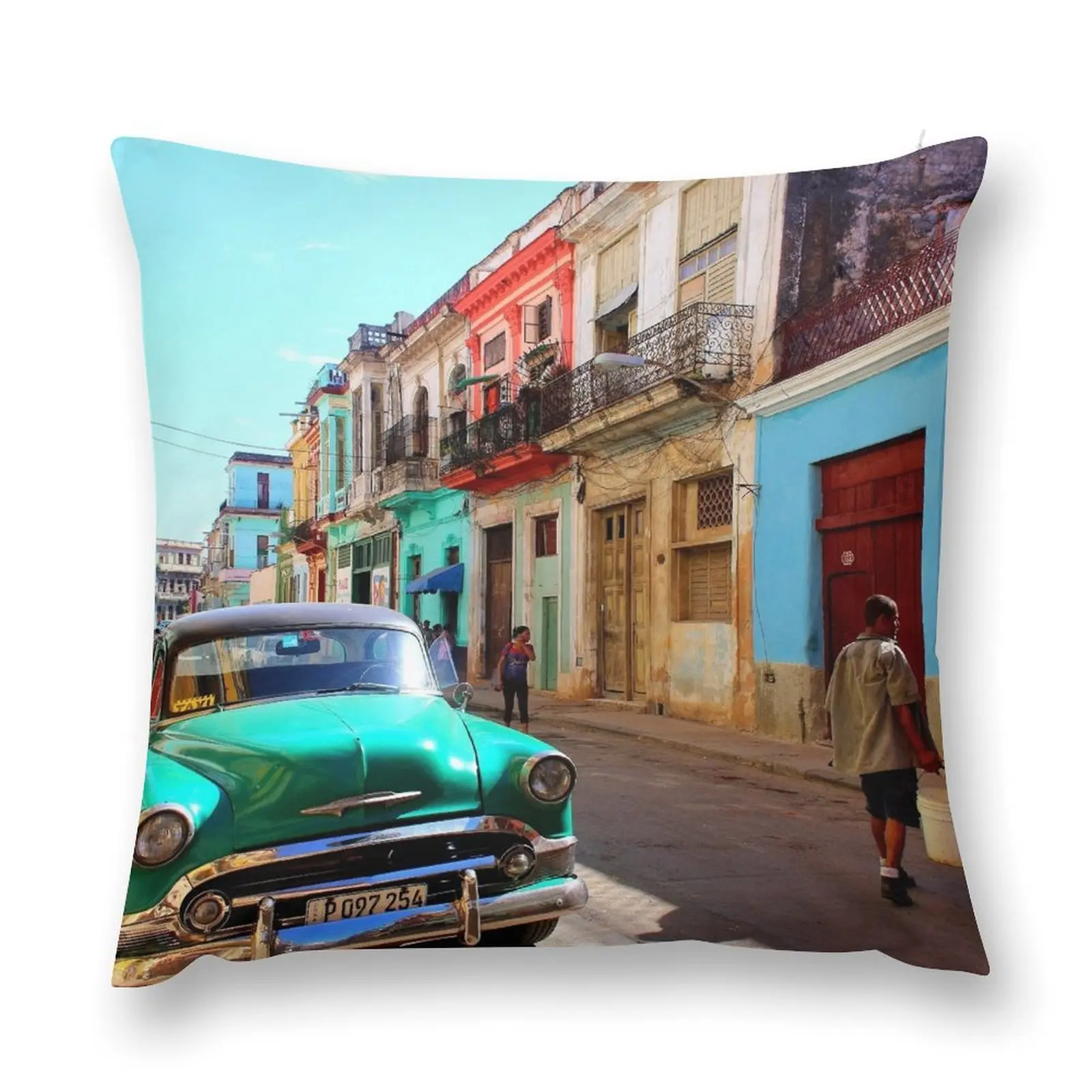 Cuba Havana Throw Pillow Cushions Home Decor Decorative Cushion Cover pillow