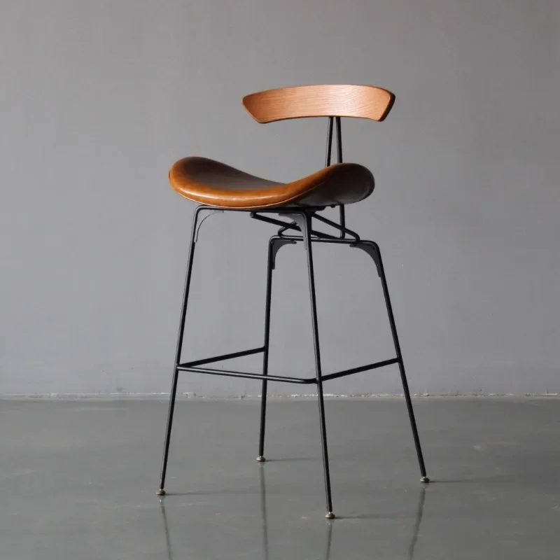 

Современные дизайнерские барные стулья для вечеринок и приемов, модные стулья для взрослых, минималистичные стулья для однокомнатных квартир, мебель для бара.