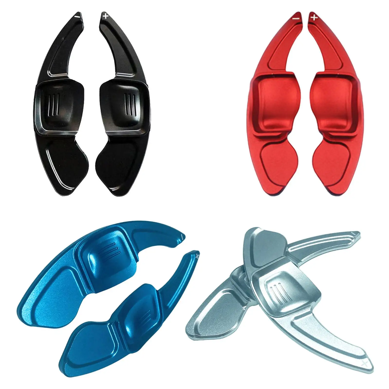 Shift Paddle Left Right Aluminum Alloy Steering Wheel Shifter Extension for Golf 7 Travel Edition Tiguan L Car Interior