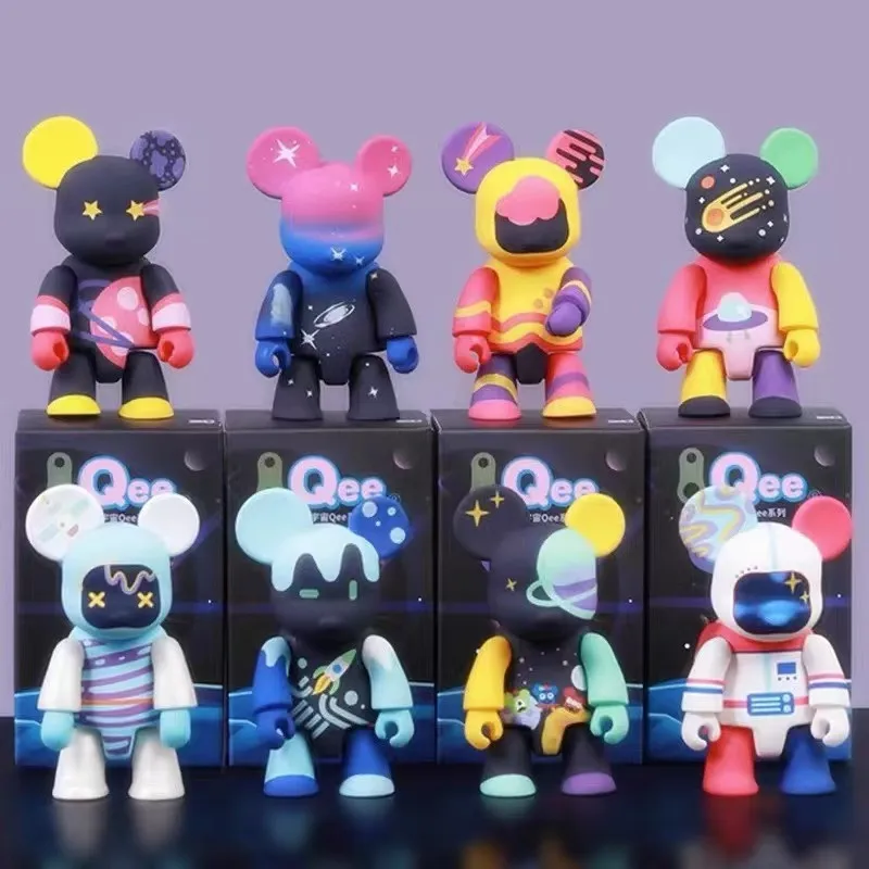 

QEE Bear Starry Sky Series слепая коробка игрушка аниме кукла кавайная модель загадочная коробка милые аксессуары украшение подарок на день рождения игрушка