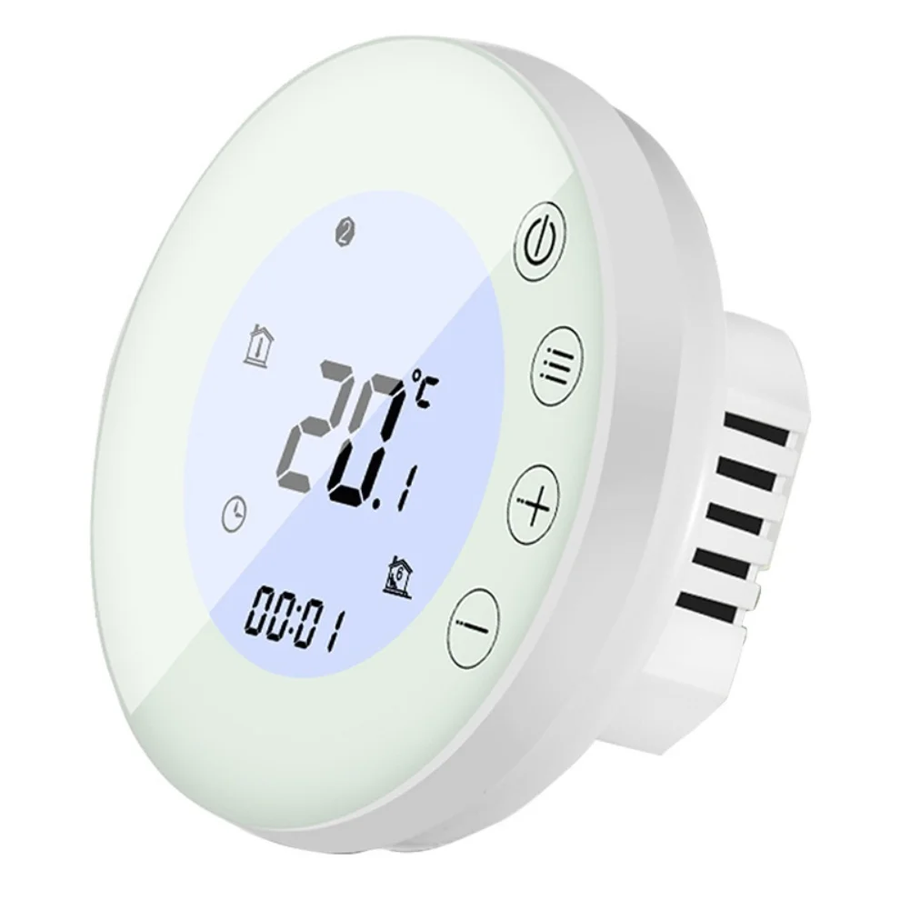 

WiFi Programmable Thermostat for Home Heating Control with Remote Access and Voice Activation Works with and Smart Devices