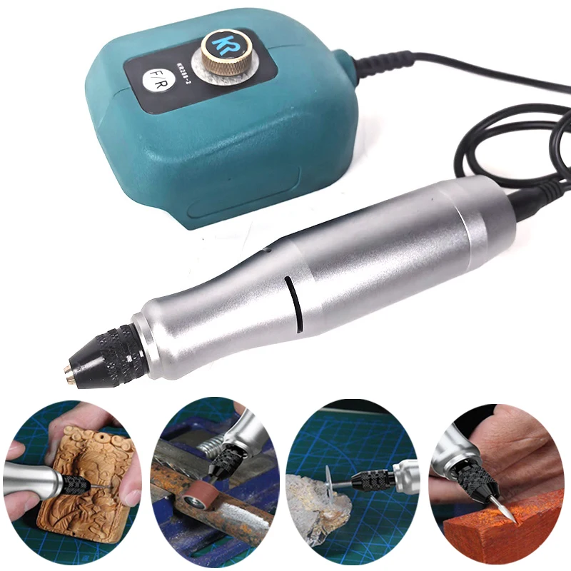 20V Lithium Battery Electric Grinder 40W Cordless Engraving Machine For Makita 18V 21V Li-ion Battery Electric Polishing Tool