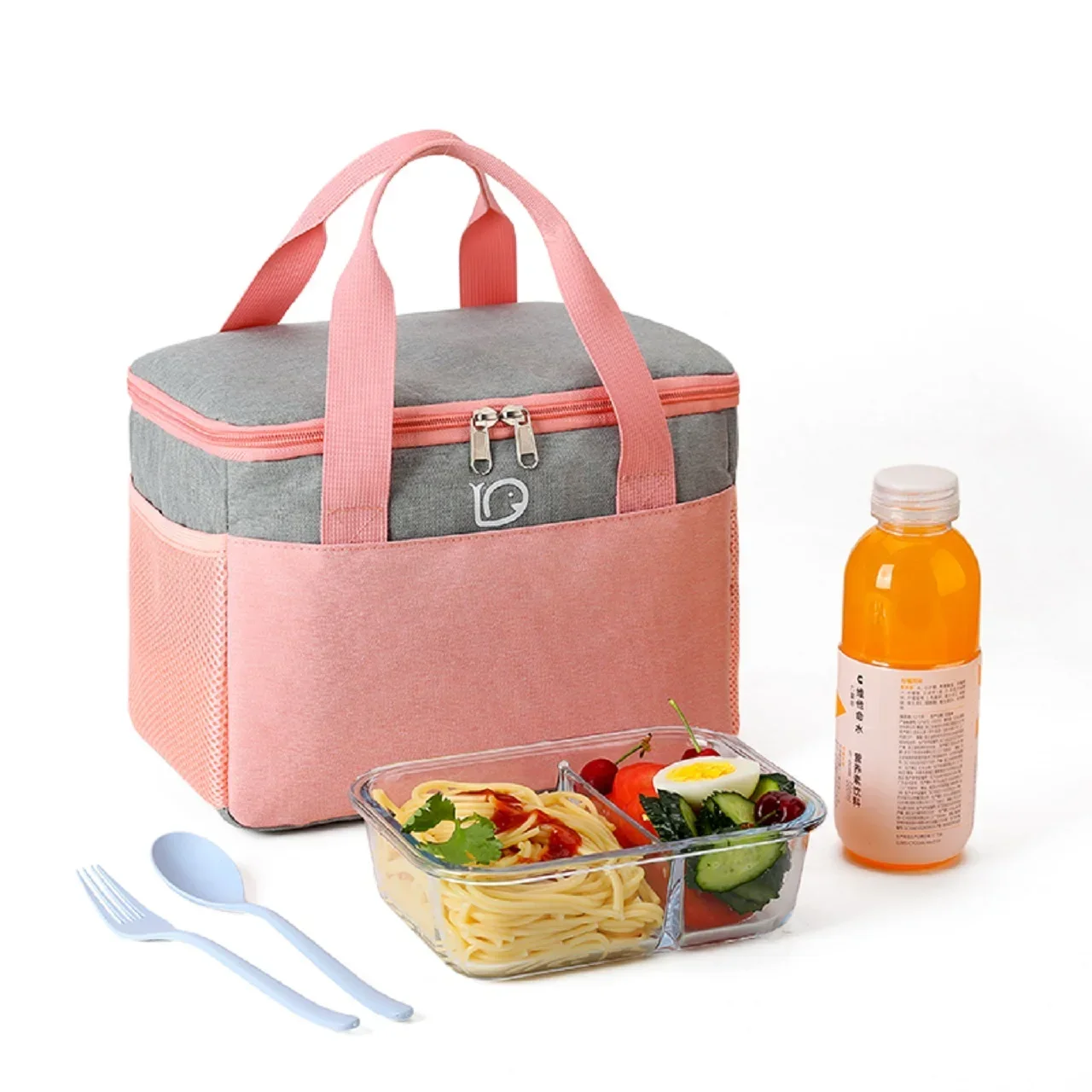 Handheld Shoulder Type Aluminum Foil Insulation Bag, Waterproof Insulated Lunch Box, Baby Bottle Insulation Bag