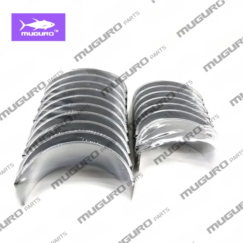 Hot Sale Main Bearing and Connecting Rod Bearing 722900-02800 123900-03600 for Yanmar  4TNE106 4TNV106 Diesel Engine Spare Parts