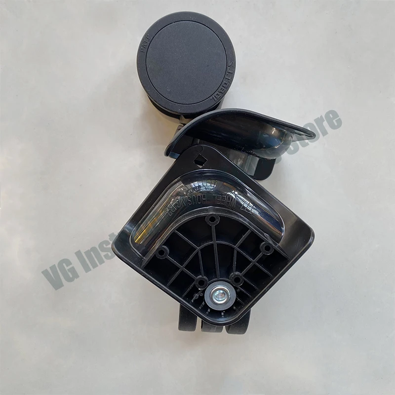 Replaceable T77 Universal Casters Wheel Housing, Repair Spare Wheels Compatible with CROWN Trolley Luggage Suitcases