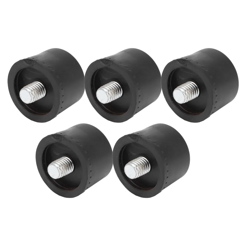 5PCS Non-Slip Surface Rubber Hammer Head Anti-Scratch Tool Accessory Rubber Mallet Replacement Oil Prevention