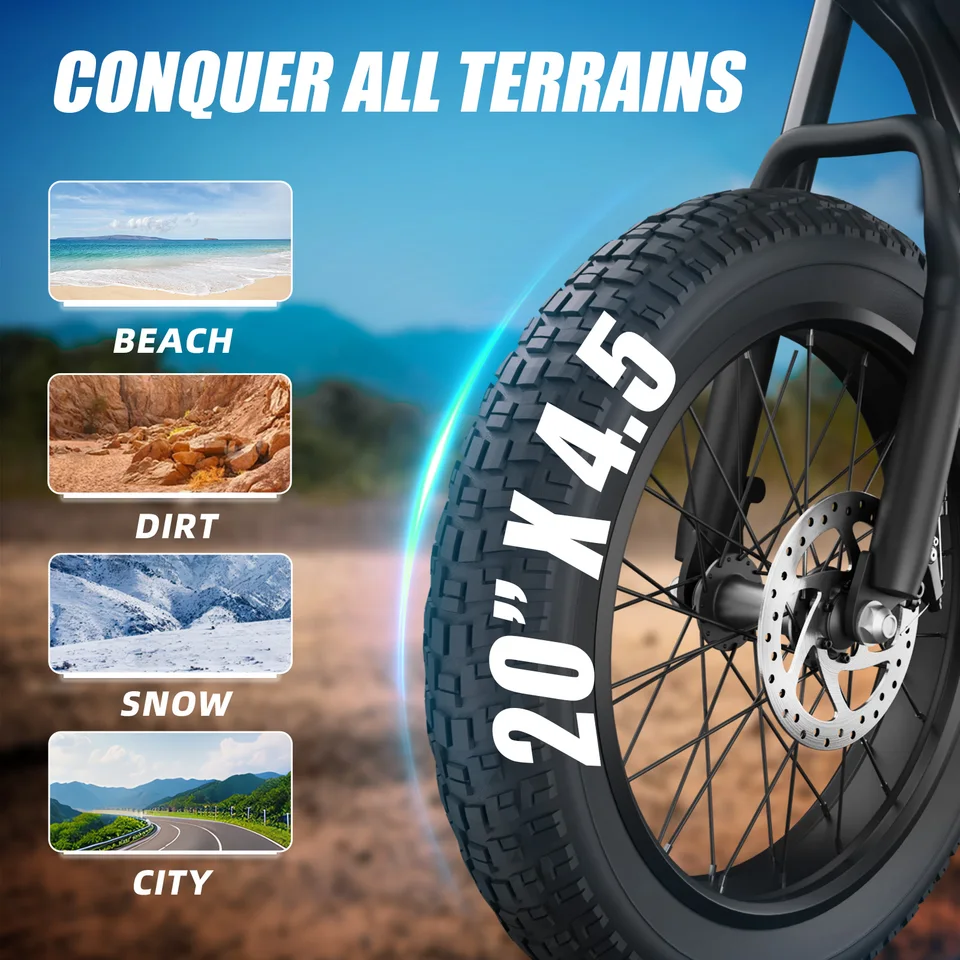 【BIGNIU】BG-S Electric Bike – Powerful Motor, Full Suspension, Long Range, All-Terrain eBike for Adults image 8