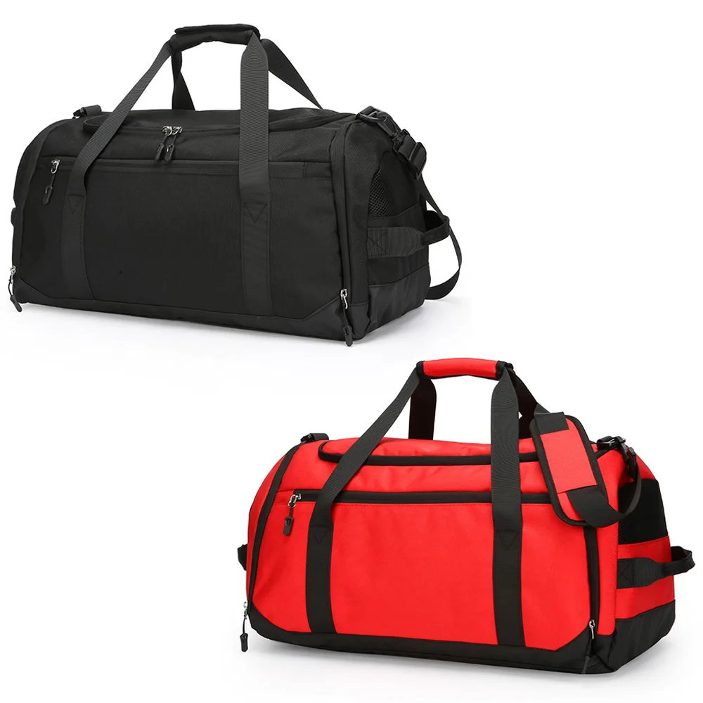 

Large Capacity Travel Handbag Wet Dry Separation Gym Bag Independent Shoe Compartment Outdoor Sports Bag AVA339