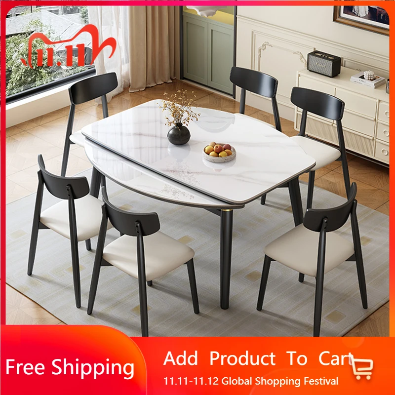 

Makeup Living Room Table Kitchen Luxury Unique Nordic Restaurant Dining Table Center Modern Designer Muebles Patio Furniture