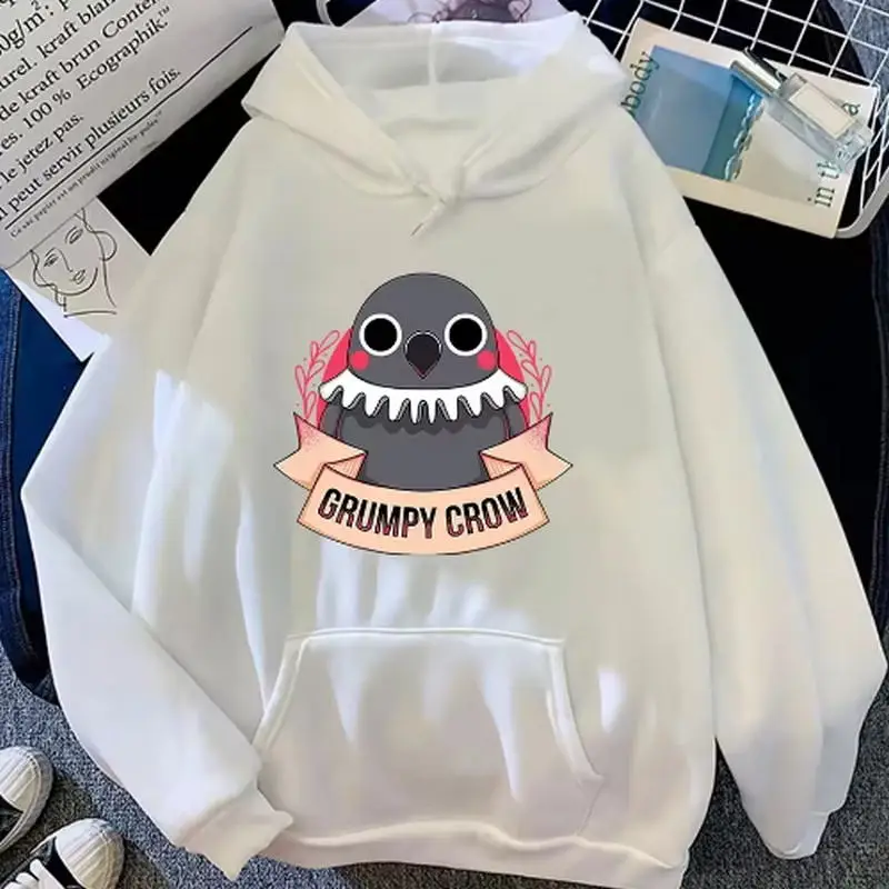 2026 Love and Deepspace Sylus Grumpy Crow Hoodie Women_men Hoodies Autumn Winter Clothes Pullover Sweatshirt
