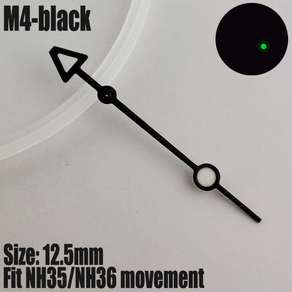 Watch Hands NH35/NH36 Hands Green Light Emitting Pointer NH35 Second Hands Watch Accessories Suitable For NH35/NH36 Movement m4