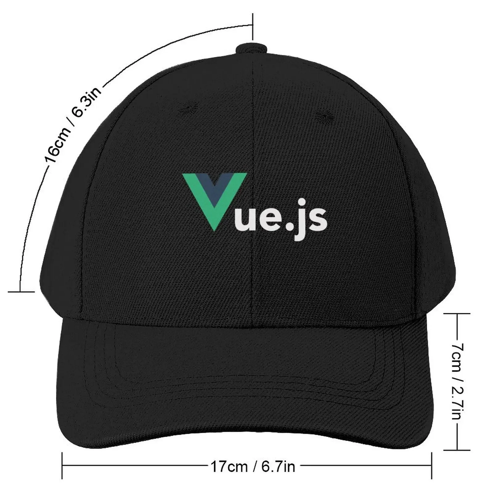 VueJS Vue.js Progressive JavaScript Framework Baseball Cap Military Cap Man summer hat Girl'S Hats Men's