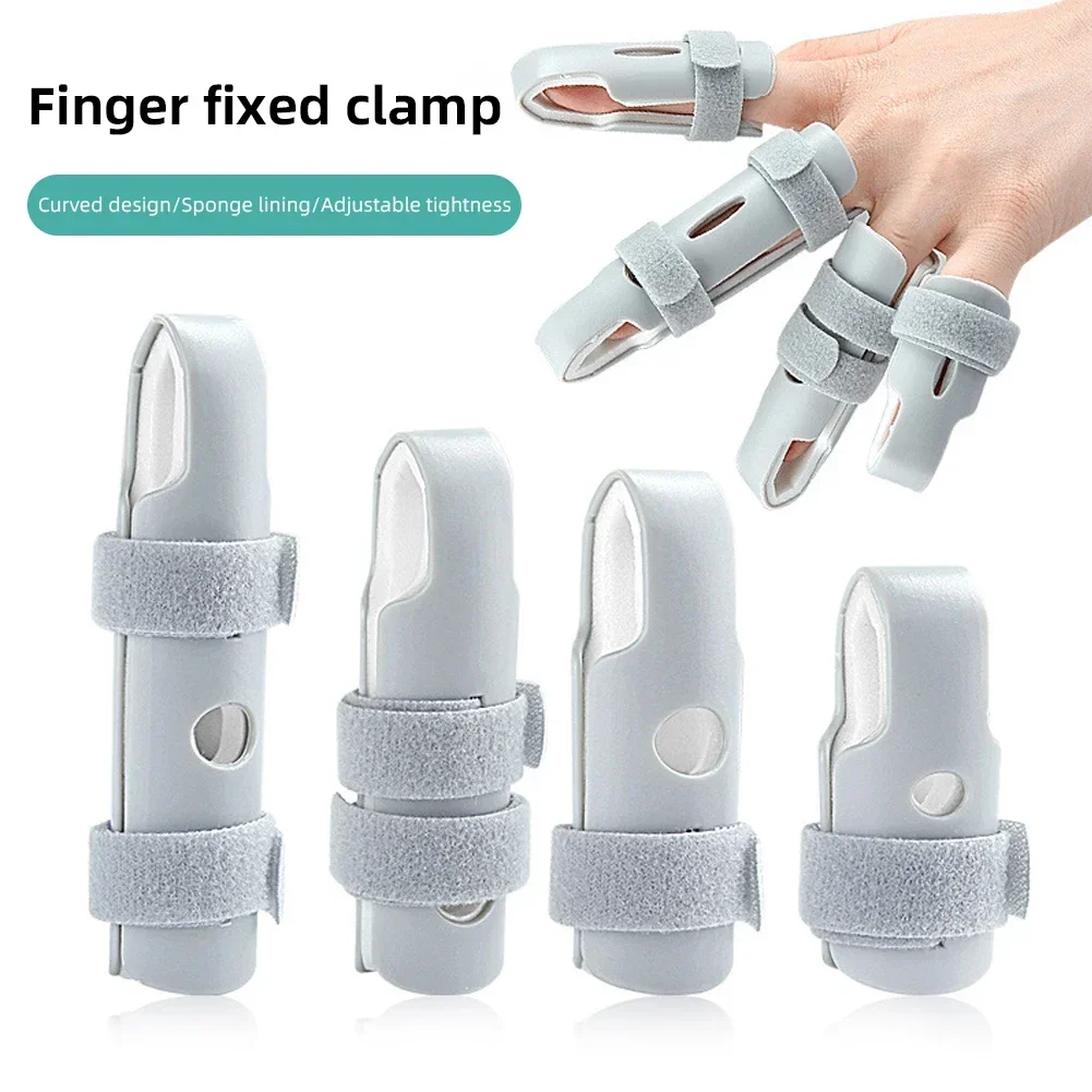 Pain Relief Trigger Finger Fixing Splint Straighten Brace Adjustable Sprain Dislocation Fracture Finger Splint Corrector Support