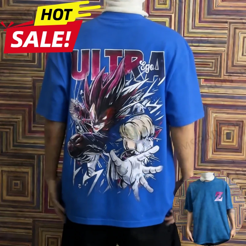 

Dragon Ball Saiyan Son Goku Anime Harajuku Men Y2k Top Summer Oversized T-Shirt Loose Women Streetwear Casual Short Sleeve Tee