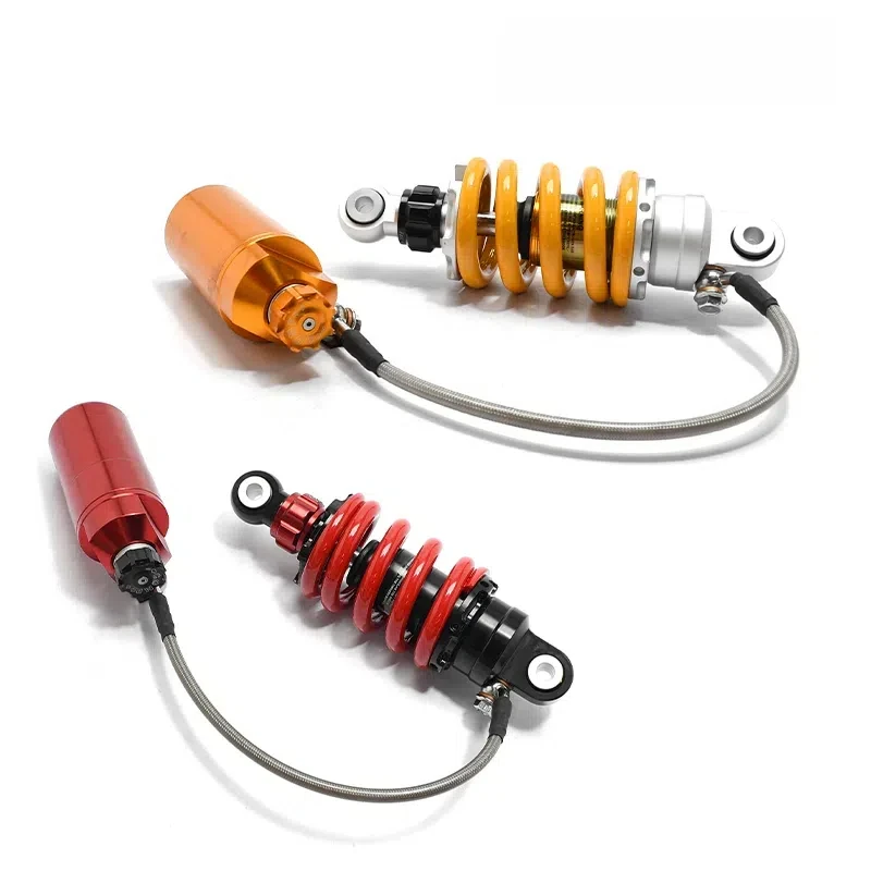 205MM Universal Motorcycle CNC Rear Shock Absorber Damping Adjustable Rear Suspension