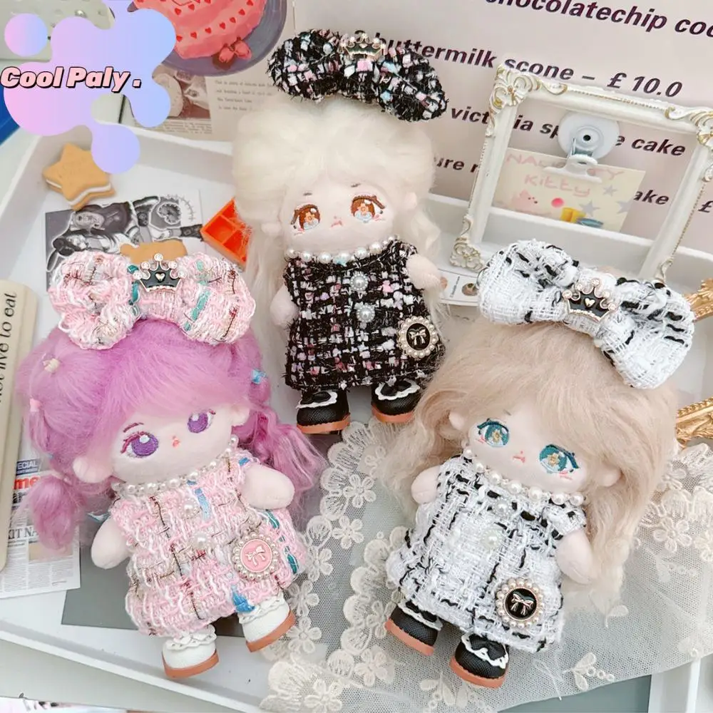 Luxury Style 10cm Cotton Doll's Clothes Girl Skirt Multi Color Cotton Doll Dress Cute Toy Accessories Cotton Doll Outfit Dress