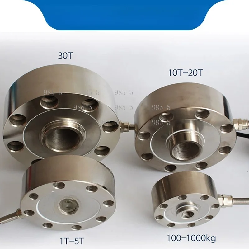 Industrial Ring Weighing Sensor 10/20/30T, 50T Large Range Spoke Type Tensile Compression Testing Equipment