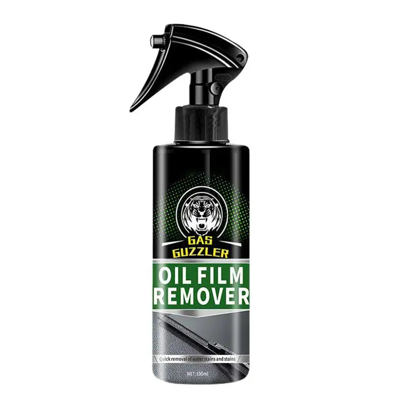 

Auto Glass Oil Film Remover 100ml Greasy Film Cleaner With Instant Effect Household Cleaning Dust Cleaner For Glass Windows