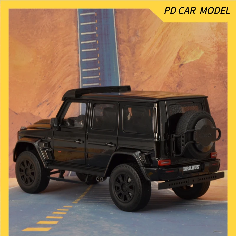 ALMOST REAL  Collectible 1:18 Scale Model for 2023 BRABUS  AMG G63  BLACK  Gift for friends and family