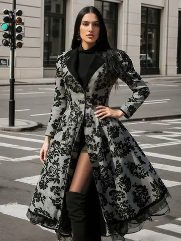 12 best sales जैकेट ड्रेस - №9