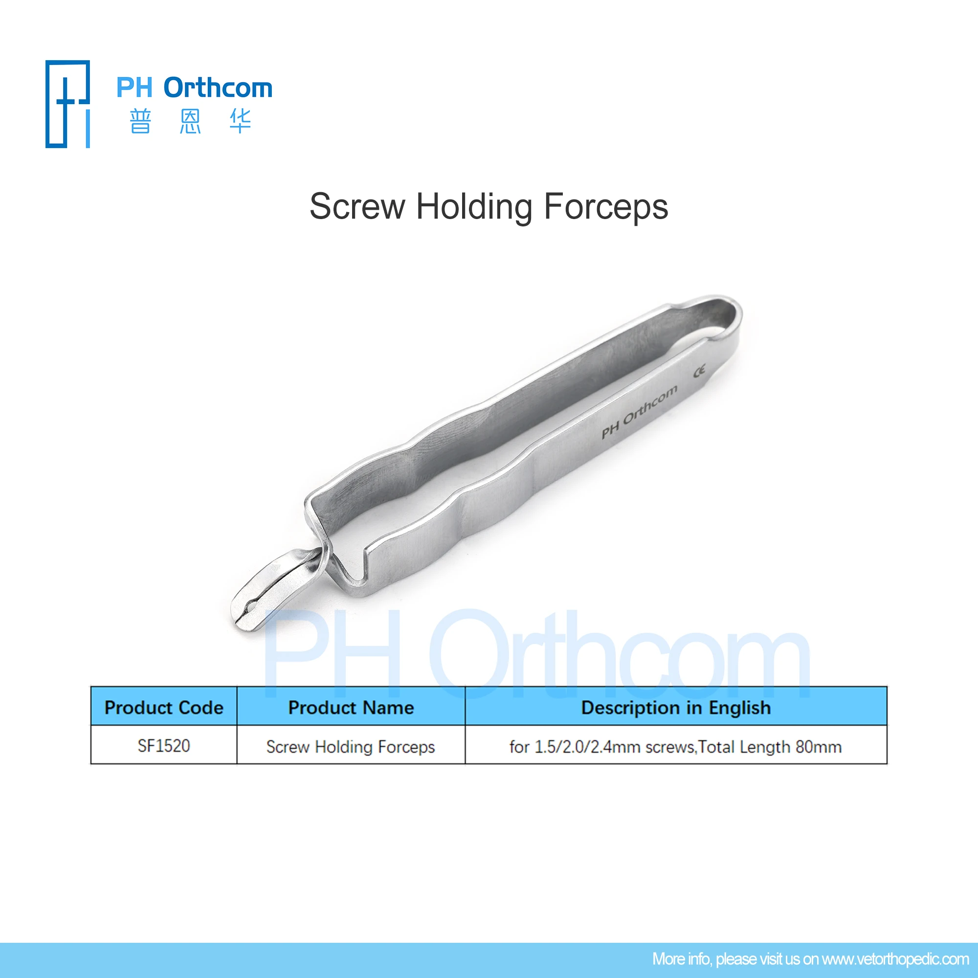 

Screw Holding Forceps Veterinaria Pets Mascotas Surgical Instruments Medical Supplies and Equipment