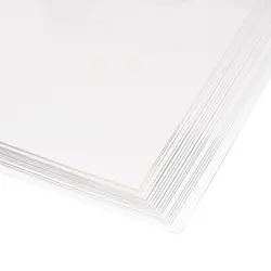 20Pcs 297x210mm PVC Plate Transparent Plastic Board 0.1mm/0.15mm Thick Plastic Sheet Clear Rigid Board Flexible Cover Protector