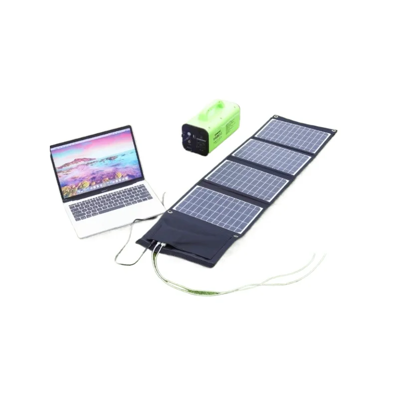 Solar 200W100W RV Outdoor Mobile Power Portable Photovoltaic Fast Charging Panel