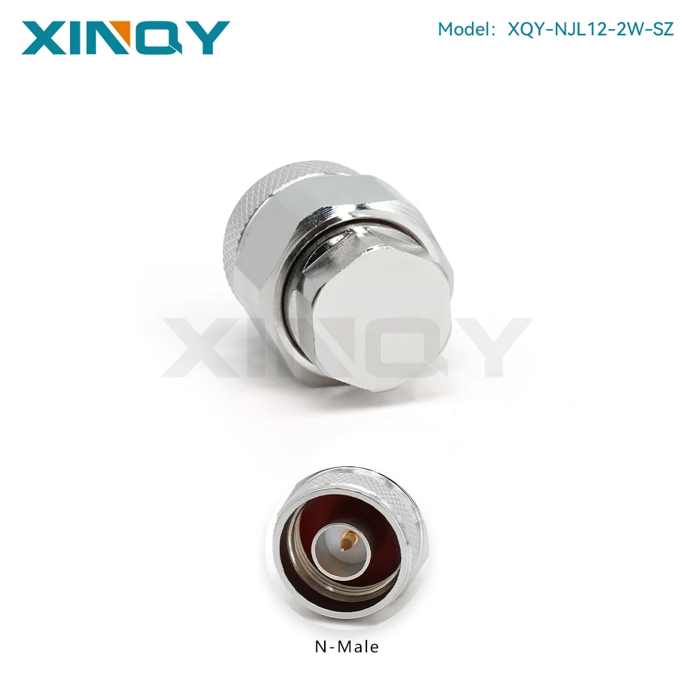 Xinqy Dc-12G Rf Coaxial Load 2W N Male Terminal Test Dummy Plug 50 Ohm Signal Attenuator