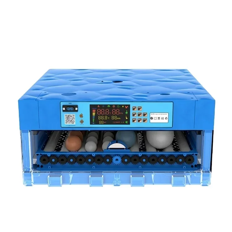 

64 egg Single power supply monolayer home use small chicken hatching machine automatic chicken egg hatcher incubator and hatcher