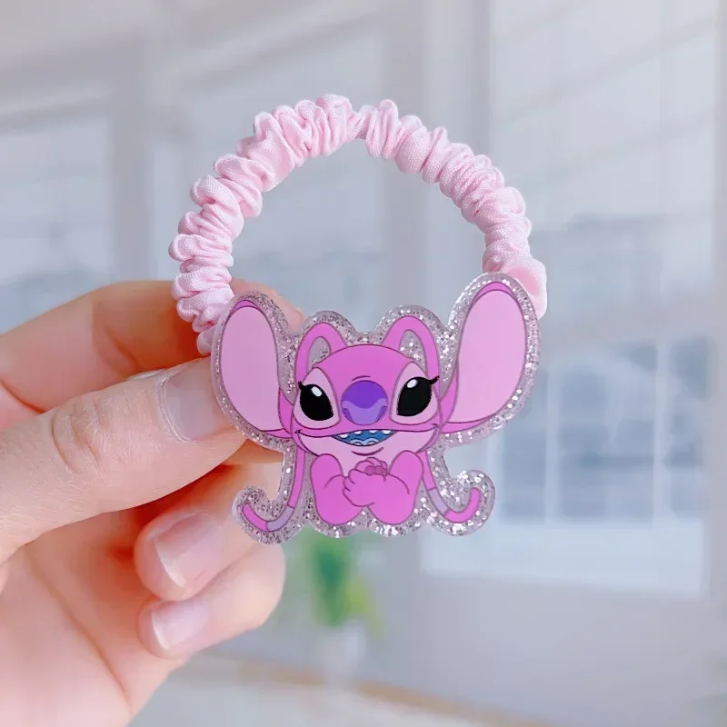 2pcs Disney Stitch Hair Jewelry ,Hair Ties, Cute Hair Ties ,Hair Accessories,Girl's Birthday Gifts, Party Decorations For Girls view 2