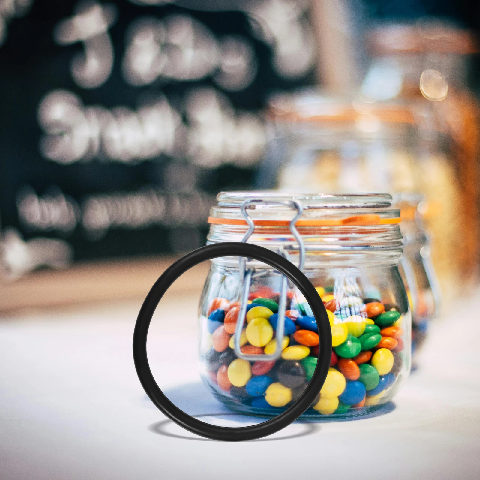 

1Set Bathroom Vessel Sink Mounting Ring Food Grade Silicone Sealing Gasket Durable Anti Slip Washers for Faucet