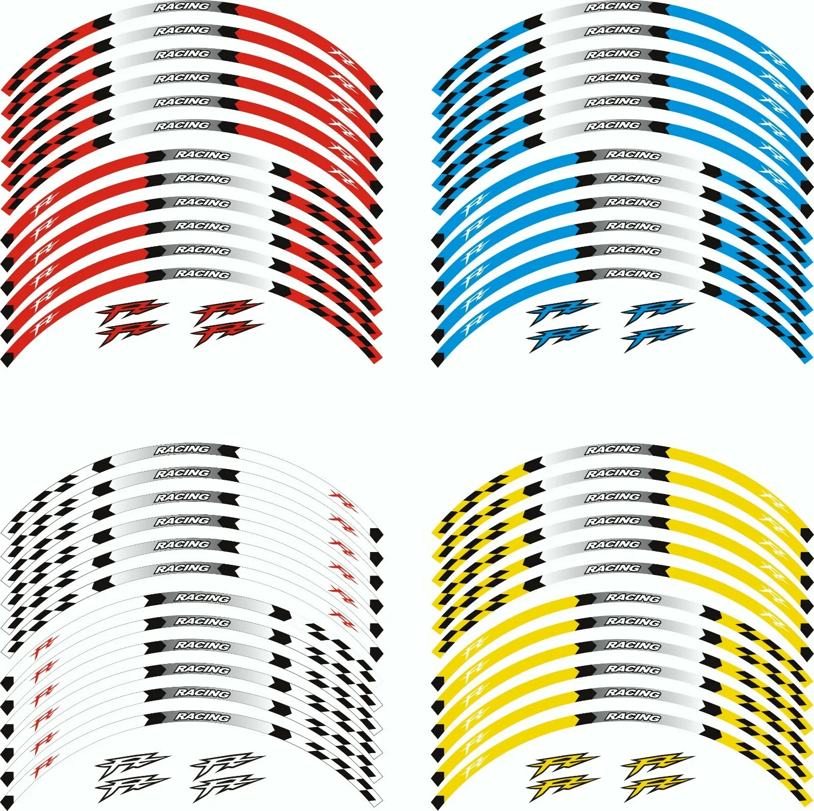 

17` наклейки на колеса в полоску на обод, наклейки на ленту для YAMAHA FZ 1/6/07/09/10/16/600/700, наклейки на мотоцикл, наклейки