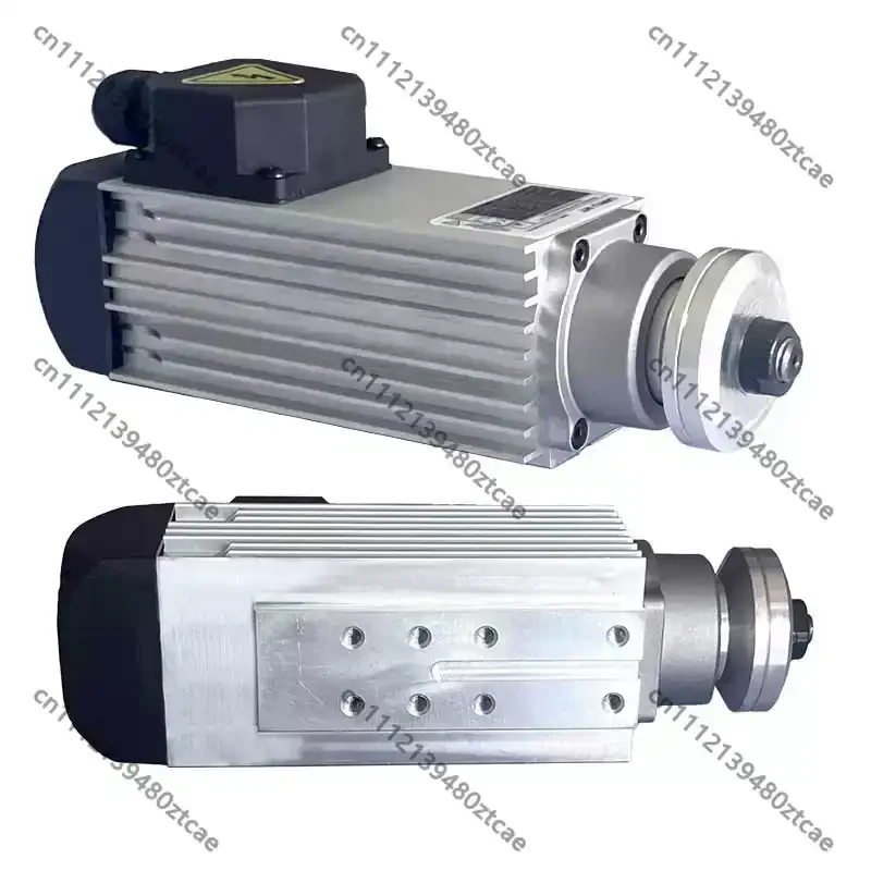 Woodworking Edge Bander 0.55KW High Speed Cutting Motor With Saw Blade Holder For Head & Tail Trimming Equipment Spare Parts