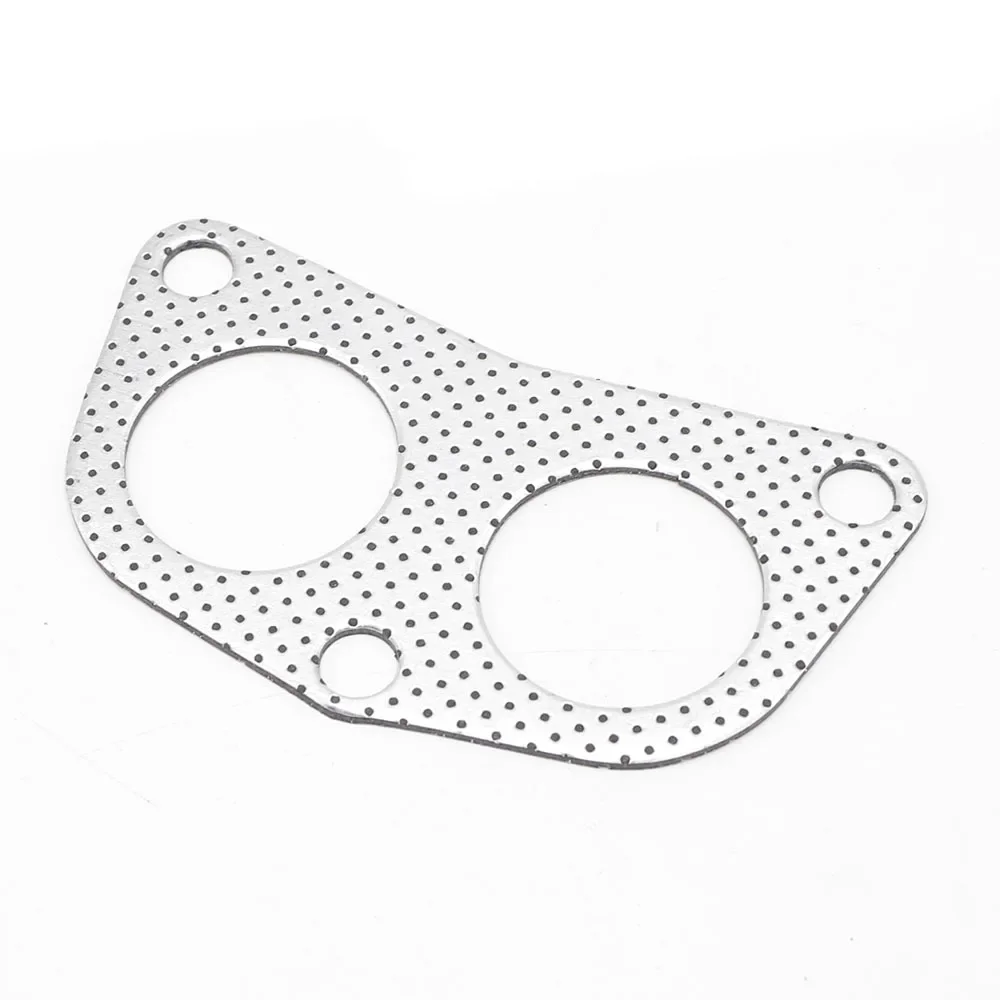 5pcs/lot Aluminum Exhaust Gasket/Car Engine Downpipe Flange/Exhaust Pipe Gasket For Honda D15-B18 Car YC101117