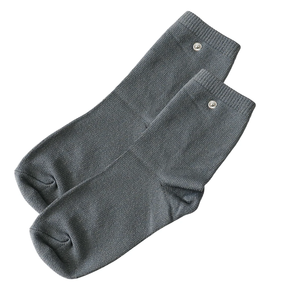 Tens Electrostimulator Slippers Cable Socks Slippers Conductive Silver Fiber Electrode Socks for EMS Muscle Stimulator