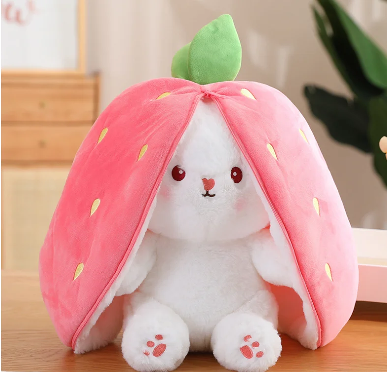 Easter Cute Bunny Plush Baby Toys Long Ears Rabbit Doll Soft Plush Toys Rabbit Stuffed Soft Toy Throw Pillow For Women Children