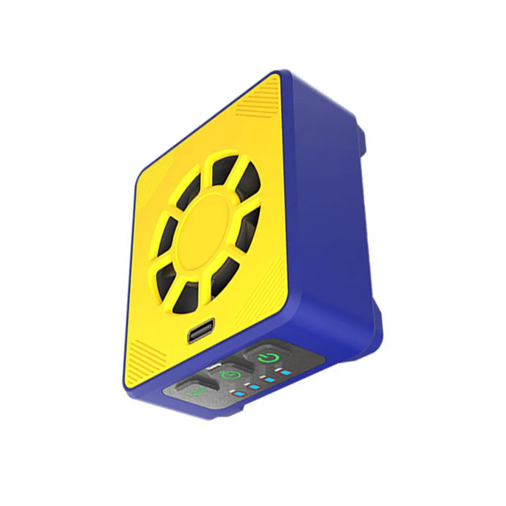 CUV-3 Portable Cooling Fan for Mobile Phone Repair Featuring 3-Speed Brushless Motor and Dual 395nm UV LED Curing