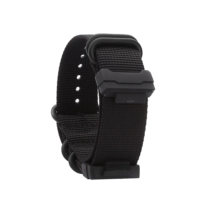 Para ​ ​ Casio GSHOCK Pulseira de relógio de nylon DW-5600/D5600/8900/9050/9051 Interface especial Design de 5 anéis Leve e confortável 16X22mm